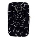 Scribbles Lines Drawing Picture Waist Pouch (Large) View2