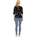 Scribbles Lines Drawing Picture Lightweight Drawstring Hooded Top View4