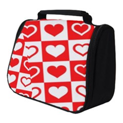 Background Card Checker Chequered Full Print Travel Pouch (small) by Semog4