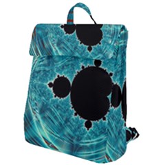 Fractal Abstract Background Flap Top Backpack by Ravend
