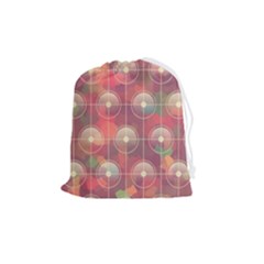 Background Abstract Drawstring Pouch (medium) by Semog4