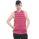 Stripes-striped-design-pattern Men s Sleeveless Hoodie View1