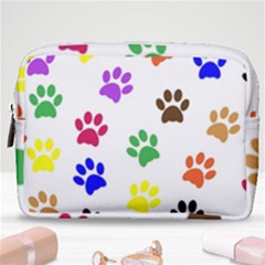 Pawprints-paw-prints-paw-animal Make Up Pouch (medium) by Semog4
