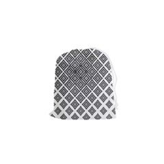 Background-pattern-halftone-- Drawstring Pouch (xs) by Semog4