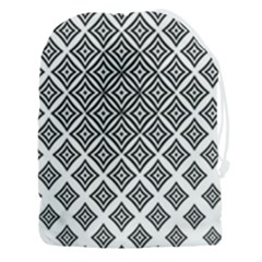 Background-pattern-halftone-- Drawstring Pouch (3xl) by Semog4