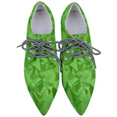 Mosaic-tile-geometrical-abstract Pointed Oxford Shoes by Semog4