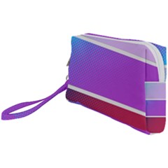 Pattern-banner-set-dot-abstract Wristlet Pouch Bag (small) by Semog4
