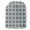 Ellipse-pattern-ellipse-dot-pattern Drawstring Pouch (3XL) View2