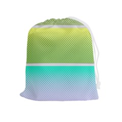 Pattern-banner-background-dot-set Drawstring Pouch (xl) by Semog4