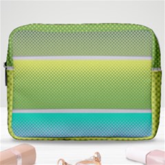 Pattern-banner-background-dot-set Make Up Pouch (large) by Semog4