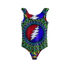 Grateful Dead Kids  Frill Swimsuit by Semog4