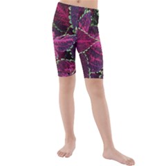 Abstract Beautiful Beauty Bright Kids  Mid Length Swim Shorts by Semog4