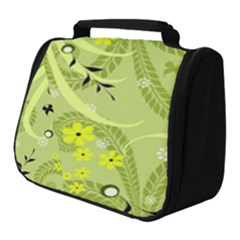 Seamless Pattern Green Garden Full Print Travel Pouch (small) by Semog4