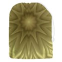 Background Pattern Golden Yellow Drawstring Pouch (3XL) View1