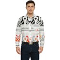 Bulgarian Folk Art Folk Art Men s Long Sleeve Pocket Shirt  View1