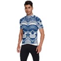 Skull Drawing Men s Short Sleeve Cycling Jersey View2