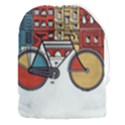 Amsterdam Graphic Design Poster Illustration Drawstring Pouch (3XL) View1