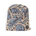 Texture Ornament Paisley Drawstring Pouch (2XL) View2