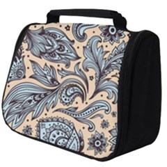 Texture Ornament Paisley Full Print Travel Pouch (big) by Salman4z