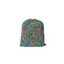 Background Texture Paisley Pattern Drawstring Pouch (XS) View2