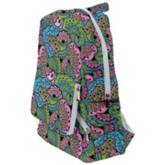 Background Texture Paisley Pattern Travelers  Backpack by Salman4z