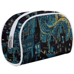 Hogwarts Castle Van Gogh Make Up Case (large) by Salman4z