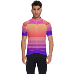 Sunset Summer Time Men s Short Sleeve Cycling Jersey by Salman4z
