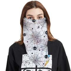 Creepy Spider Face Covering Bandana (triangle) by Salman4z