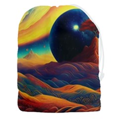 Surrealist Fantasy Dream Nature Drawstring Pouch (3xl) by Jancukart