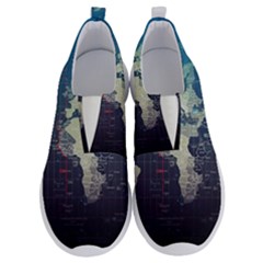 Vintage World Map Illustration Artwork Water Drop Digital Art Arts No Lace Lightweight Shoes by Sudheng