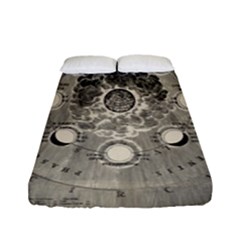 Old Vintage Astronomy Fitted Sheet (full/ Double Size) by ConteMonfrey