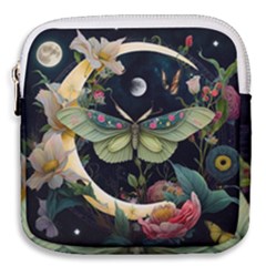 Flower Mot Moon Star Planet Mini Square Pouch by Simbadda