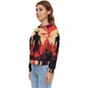 Demon Halloween Women s Long Sleeve Raglan Tee View2