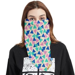 Pop Triangles Face Covering Bandana (triangle) by ConteMonfrey