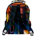 Architecture City Homes Window Rounded Multi Pocket Backpack View3