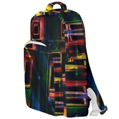 Architecture City Homes Window Double Compartment Backpack by Amaryn4rt
