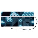 A Completely Seamless Background Design Circuitry Roll Up Canvas Pencil Holder (S) View2
