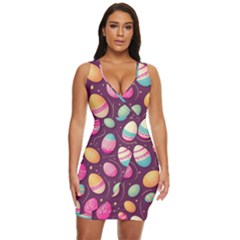 Easter Eggs Egg Draped Bodycon Dress by Ravend