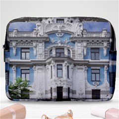 Squad Latvia Architecture Make Up Pouch (large) by Celenk