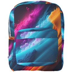 Abstract Art Artwork Full Print Backpack by Uceng