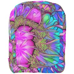 Abstract Art Psychedelic Experimental Full Print Backpack by Uceng