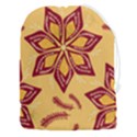 Flower Mandala Template Sketch Drawing Art Drawstring Pouch (3XL) View1