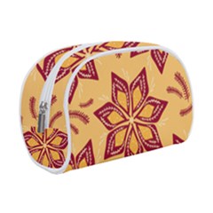 Flower Mandala Template Sketch Drawing Art Make Up Case (small) by Uceng