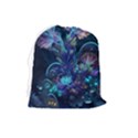 Fantasy People Mysticism Composing Fairytale Art 3 Drawstring Pouch (Large) View2