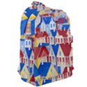 City Houses Cute Drawing Landscape Village Classic Backpack View2