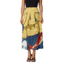Wave Fish Koi Splash Character Carp Classic Midi Chiffon Skirt View1