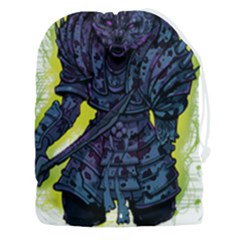 Zombie Animal Warrior Armor Arrows Aura Drawstring Pouch (3xl) by Wegoenart