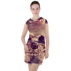 Day-of-the-dead Drawstring Hooded Dress