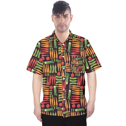Vegetable Men s Hawaii Shirt by SychEva
