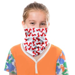 Lonely T-rex Dinosaur Dinosaur Game Pattern Face Covering Bandana (kids) by Ravend